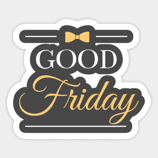 Good Friday Design Sticker